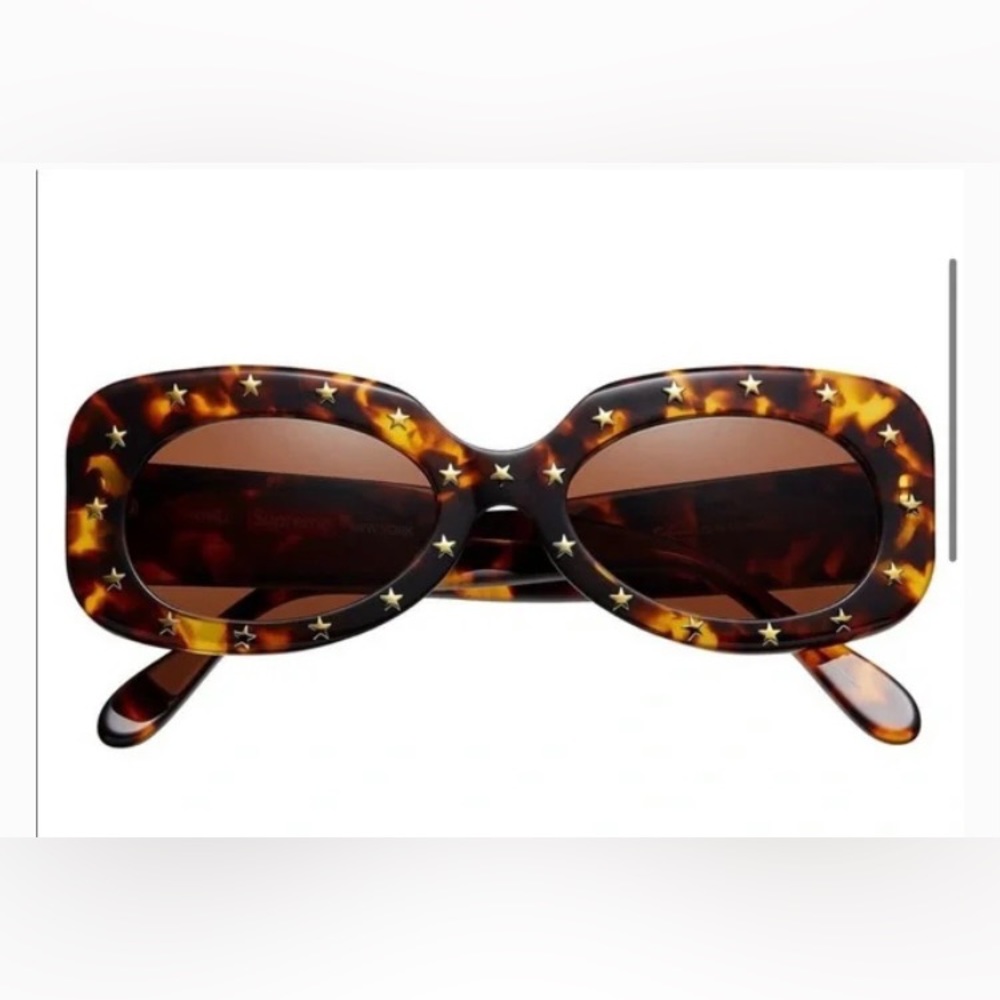 Limited Edition Supreme New York Royale Sunglasses Tortoise with Case 2018 SS18